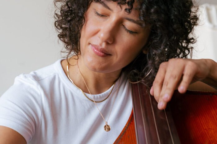 double bass thumb position – even sound guide